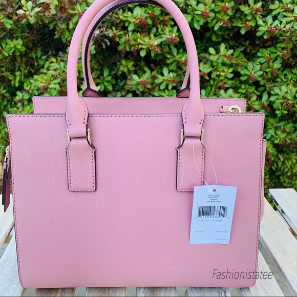 New Kate Spade Cameron medium satchel dusty peony - Picture 4 of 8